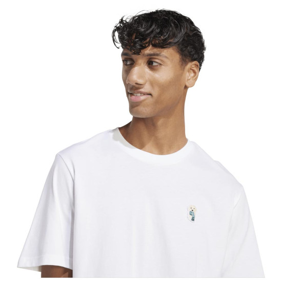 Adidas Ανδρική κοντομάνικη μπλούζα Dog Sock Patch Graphic Tee Adidas Ανδρική κοντομάνικη μπλούζα Dog Sock Patch Graphic Tee